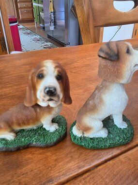 resin bobblehead terriers' figurines